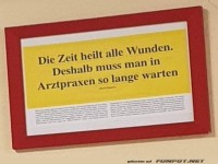 Lange warten