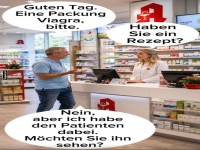 Apotheke und der lebendige Beweis
