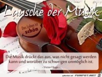 lausche der musik