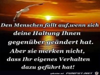 Den Menschen faellt auf