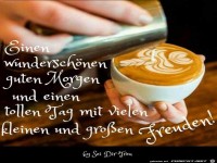Wunderschoenen guten Morgen