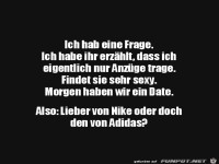 Ich trage nur Anz�ge