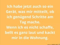 Genuegent Schritte machen