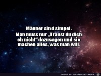 M�nner sind simpel
