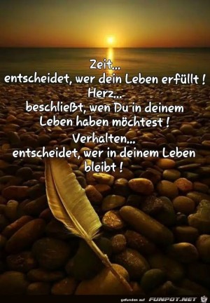 Zeit-endscheidet-wer-dein-Leben-erfllt.jpg auf www.funpot.net