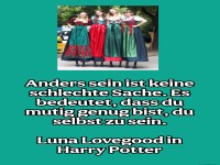 anders sein ist keine schlechte sache