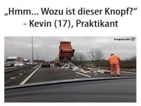 Praktikant sorgt für Chaos auf der Autobahn