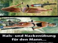�bung f�r den Nacken