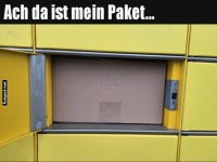 Postbox mit �berraschungseffekt!