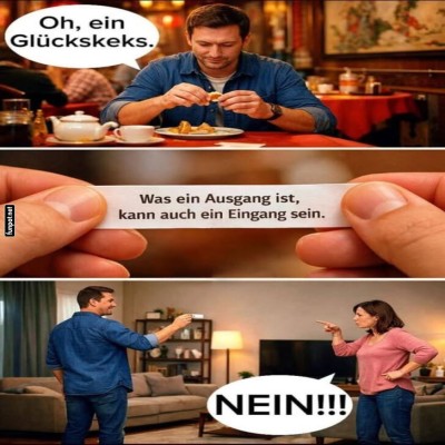 Der-missverstandene-Gl&uuml;ckskeks.jpg von Valentina