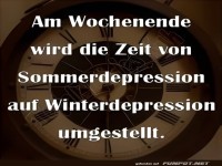 Zeitumstellung mit einem Augenzwinkern