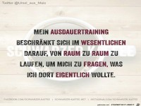 Mein Ausdauertraining