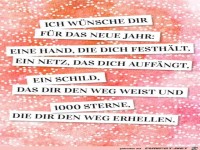 ich wuensche Dir fuers neue Jahr