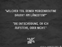 welcher teil deiner morgenroutine