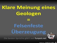 Felsenfeste Überzeugung