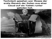 Moses: Der erste Cloud-Nutzer