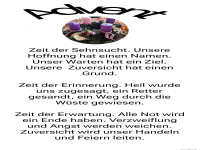 advent - zeit der sehnsucht
