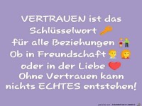 vertrauen ist das Schluesselwort