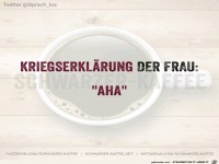 Kriegserklaerung der Frau