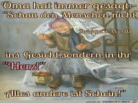 Oma hat immer gesagt