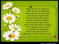 Jeder Tag ist ein Geschenk