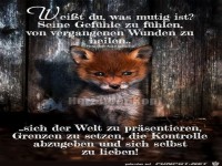 Weit du was mutig ist