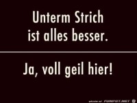 Unterm Strich