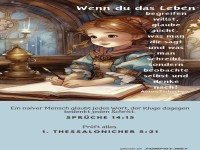 Wenn du das Leben begreifen willst