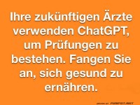 Zuknftige rzte nutzen KI fr Prfungen