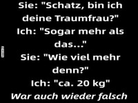 Humorvoller Dialog ber Traumfrauen