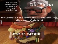 Mehr Arbeit als Belohnung