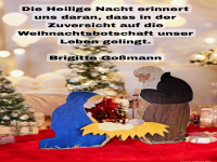 die heilige nacht erinnert uns daran