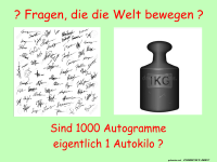 Wie schwer wiegt Ruhm wirklich?