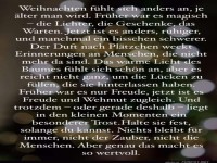 Weihnachten f�hlt sich anders an