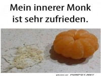 Perfekt gesch�lte Mandarine