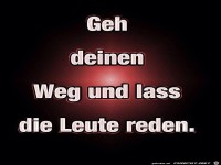 Geh Deinen Weg