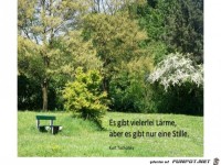 Es gibt vielerlei L�rme