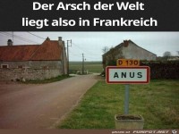 Arsch der Welt