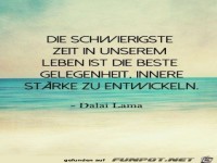 die schwierigste Zeit