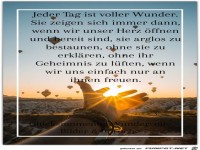 Jeder Tag ist voller Wunder
