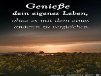Genie�e dein eigenes Leben