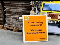 Valentinstag vergessen