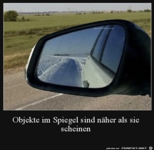 fun-Bild: Objekte im Spiegel