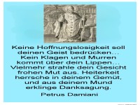 keine hoffnungslosigkeit soll deinen geist