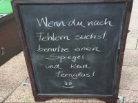 Spiegel statt Lupe: Fehlerfreund gesucht!