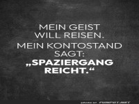 Reisefieber trifft Kontostand-Abk�hlung