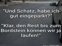 Perfekte L�cke, schlechter Winkel!