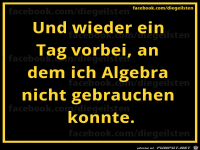 diegeilsten Algebra