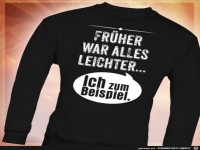 frueher war alles leichter