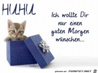 ich wollte dir einen guten Morgen wünschen